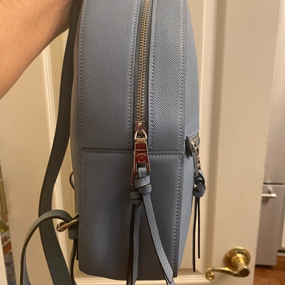 COACH JORDYN BACKPACK CROSSGRAIN Light Blue SOLD‼️ - Picture 13 of 15